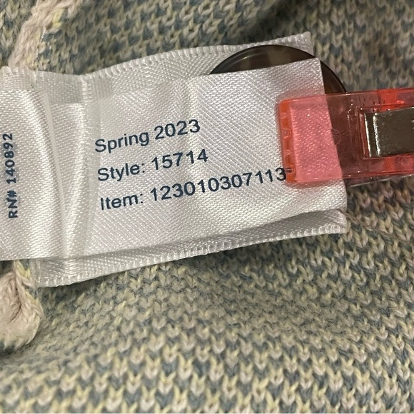 Marine Layer Men’s Palm Tree Sunset Finn Intarsia Cardigan Sweater Size Medium - Picture 14 of 14